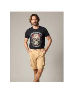 Short cargo slog beige homme - Deeluxe