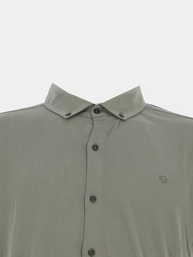 Chemise fluide lively kaki homme - Benson & Cherry