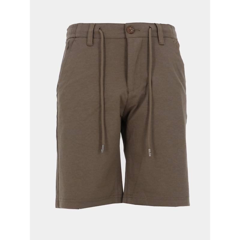 Short droit bronski kaki homme - Benson & Cherry