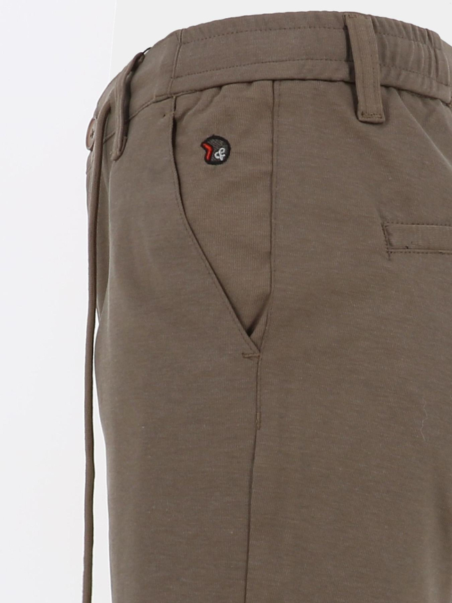 Short droit bronski kaki homme - Benson & Cherry