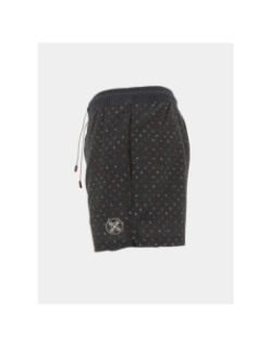 Short de bain micro-imprimé anthracite homme - Oxbow