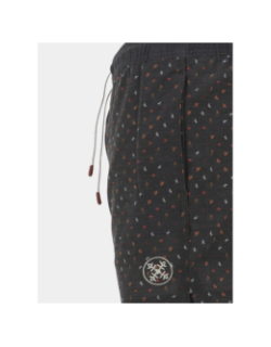 Short de bain micro-imprimé anthracite homme - Oxbow