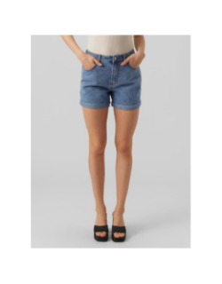 Short en jean loose zuri bleu femme - Vero Moda