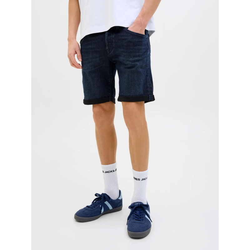 Short en jean rick fox bleu foncé homme - Jack & Jones
