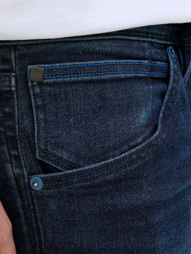 Short en jean rick fox bleu foncé homme - Jack & Jones