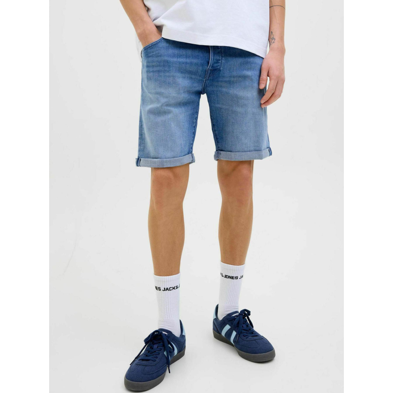 Short en jean super stretch rick jox bleu homme - Jack & Jones