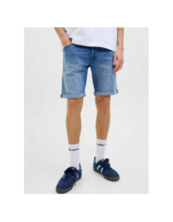 Short en jean super stretch rick jox bleu homme - Jack & Jones