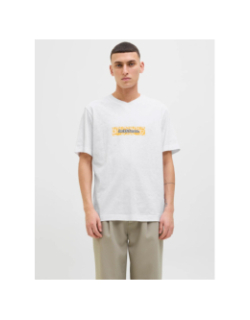 T-shirt à manches courtes jorsplit blanc homme - Jack & Jones