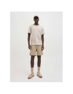 Short chino aiden campaign beige homme - Superdry