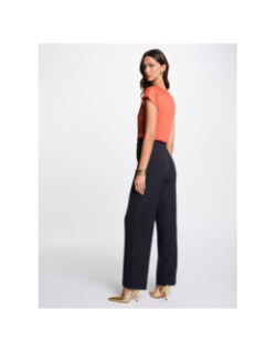 T-shirt pailleté daga orange femme - Morgan