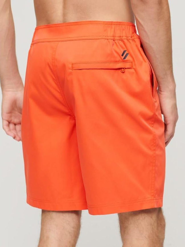 Short de bain sportswear board orange homme - Superdry