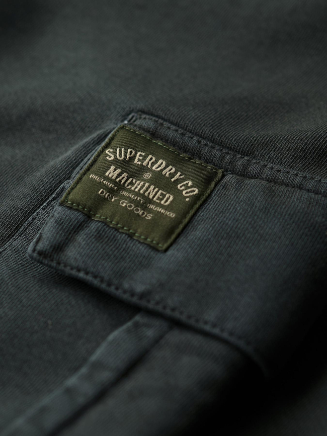 Short jogging cargo contrast stich gris homme - Superdry