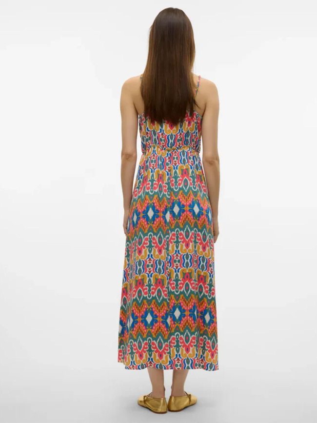 Robe midi claire multicolore femme - Vero Moda