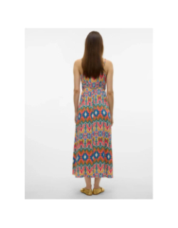 Robe midi claire multicolore femme - Vero Moda