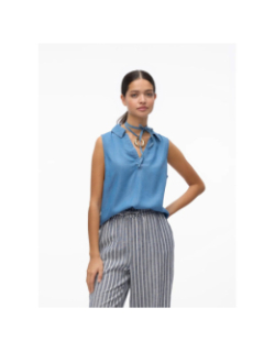 Débardeur effet denim harper bleu femme - Vero Moda