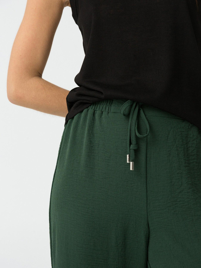 Pantalon fluide francesca vert femme - Tiffosi
