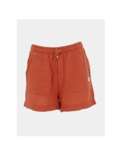 Short de plage vanessa sienne orange femme - Happy & So
