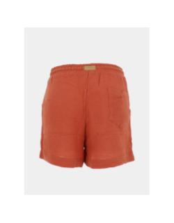 Short de plage vanessa sienne orange femme - Happy & So