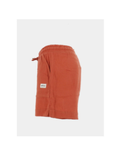 Short de plage vanessa sienne orange femme - Happy & So