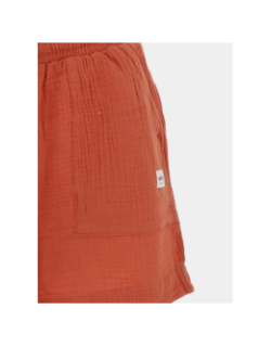 Short de plage vanessa sienne orange femme - Happy & So