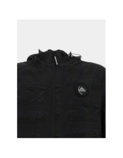 Veste à capuche réfléchissante ezra noir homme - Helvetica