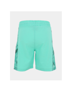 Short oran bleu vert homme - Helvetica