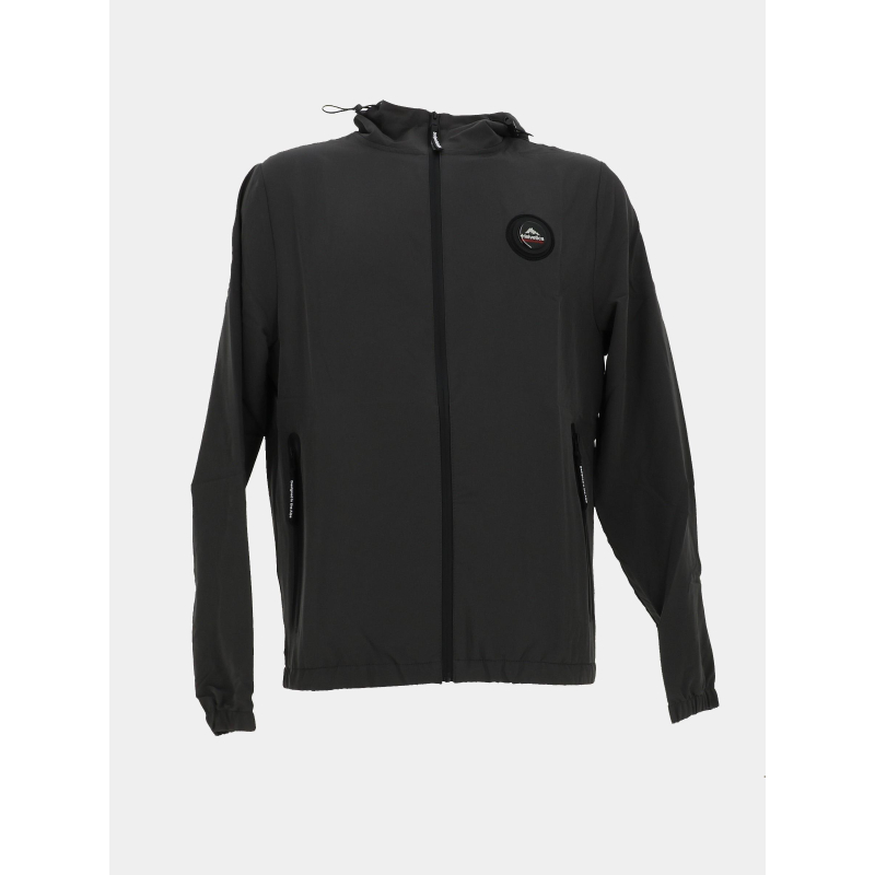 Veste à capuche neptune gris anthracite homme - Helvetica