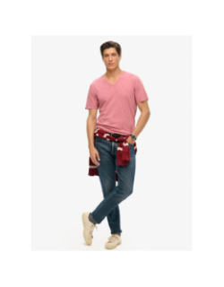 T-shirt col v mesa rose homme - Superdry