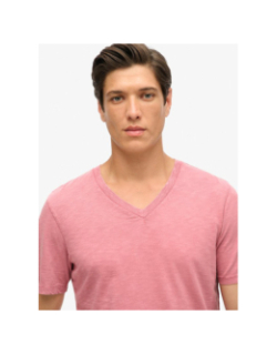 T-shirt col v mesa rose homme - Superdry
