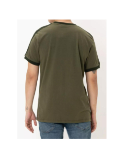 T-shirt logo retro vert homme - Superdry