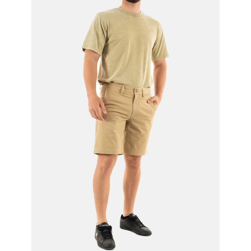 Short chino stretch beige homme - Superdry