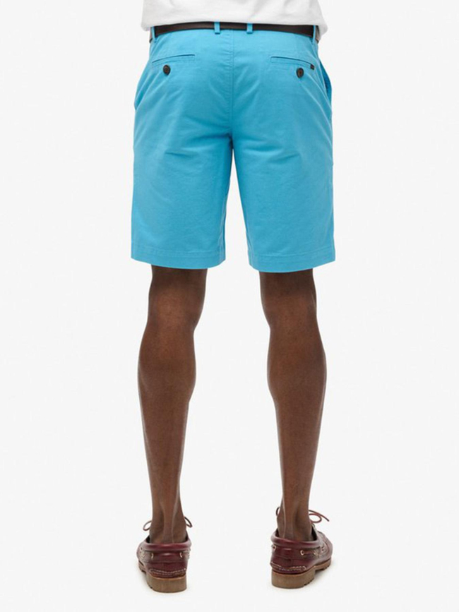 Short chino stretch toucan bleu homme - Superdry