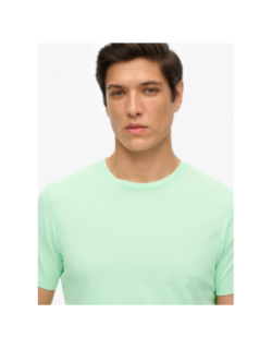 T-shirt classic essential vert homme - Superdry