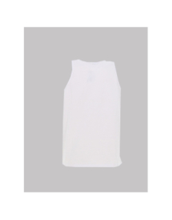 Débardeur slub micro rayures blanc homme - Rms 26