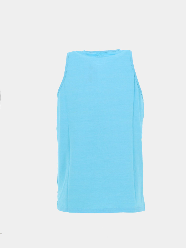 Débardeur slub micro rayures bleu ciel homme - Rms 26