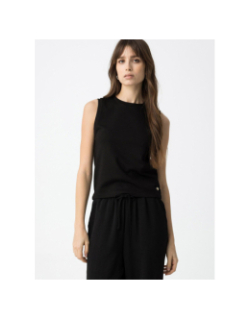 Débardeur stretch angeli noir femme - Tiffosi