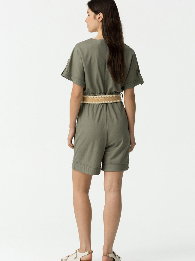 Combishort galibi kaki femme - Tiffosi