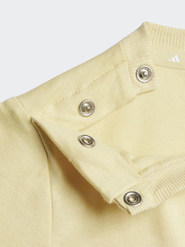 Ensemble t-shirt et short t-set 160 vert et gris bébé - Adidas