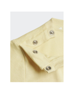 Ensemble t-shirt et short t-set 160 vert et gris bébé - Adidas