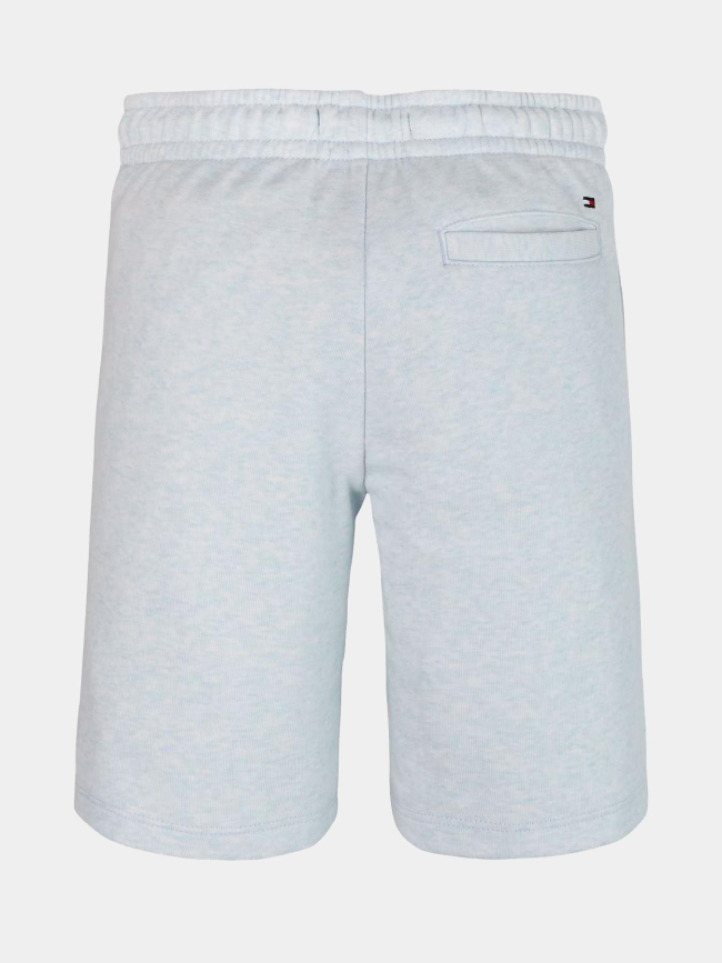 Short molleton varsity chiné bleu ciel garçon - Tommy Hilfiger