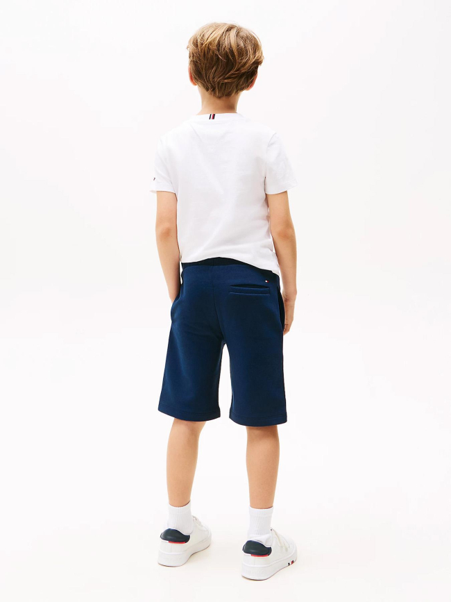 Short molleton essential bleu marine garçon - Tommy Hilfiger