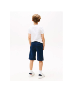 Short molleton essential bleu marine garçon - Tommy Hilfiger