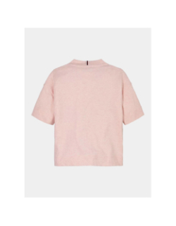 T-shirt varsity chiné rose enfant - Tommy Hilfiger