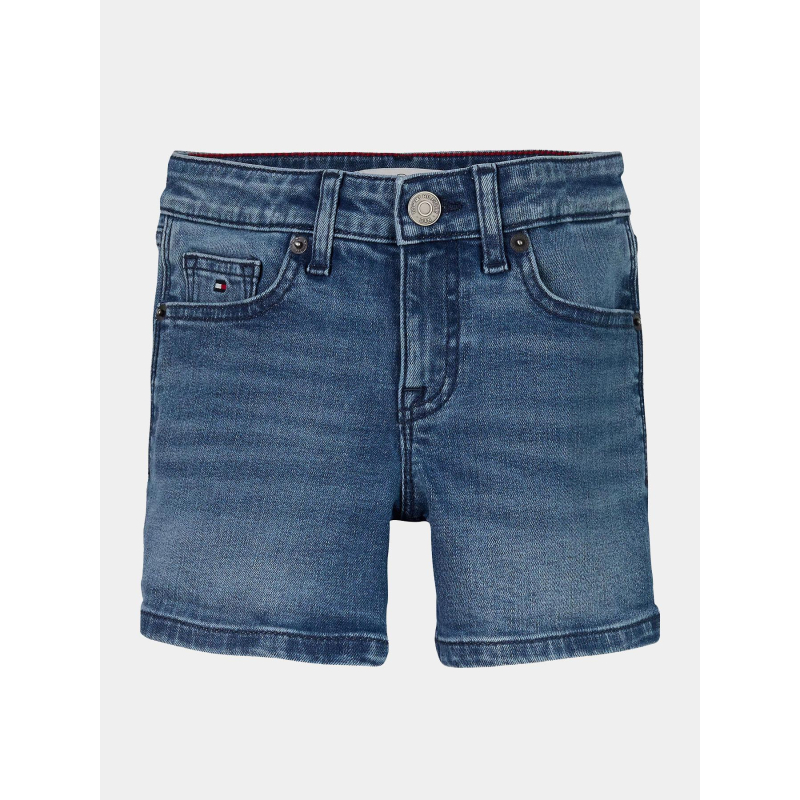 Short en jean nora bleu marine fille - Tommy Hilfiger