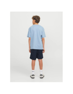 Short chino aiden bleu marine garçon - Jack & Jones