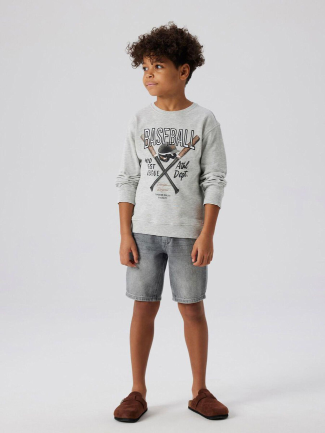 Short en jean nkmryan regular gris garçon - Name It