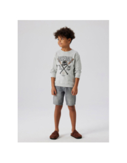 Short en jean nkmryan regular gris garçon - Name It