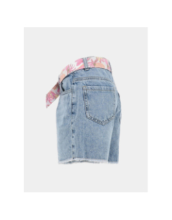 Short à ceinture floral nkfbella bleu fille - Name It