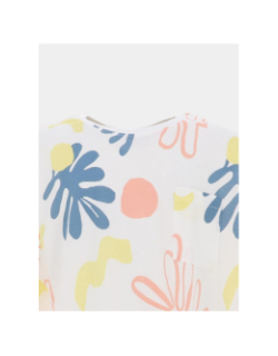 T-shirt à fleurs nkmfanda blanc enfant - Name It