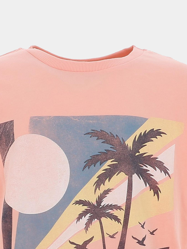 T-shirt surf fallian rose orange enfant - Name It